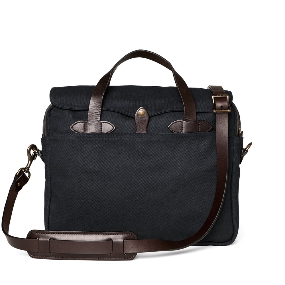 Filson Rugged Twill Original Briefcase Bag Navy